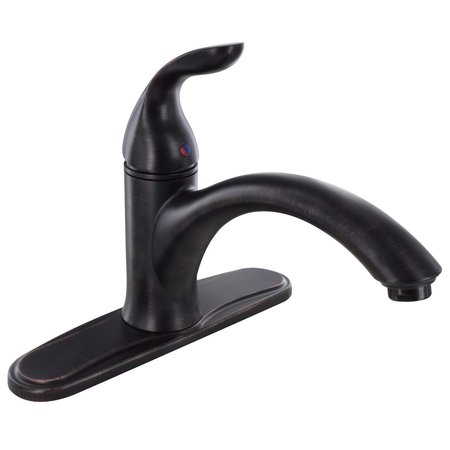 VALTERRA KITCHEN FAUCET, 8IN HI-ARC HYBRID, 1 LEVER, CERAMIC DISC, RUBBED BRONZ PF231521